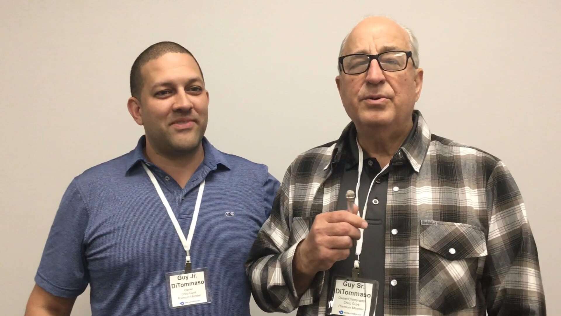 Guy DiTommaso Sr. & Jr. Breakthrough